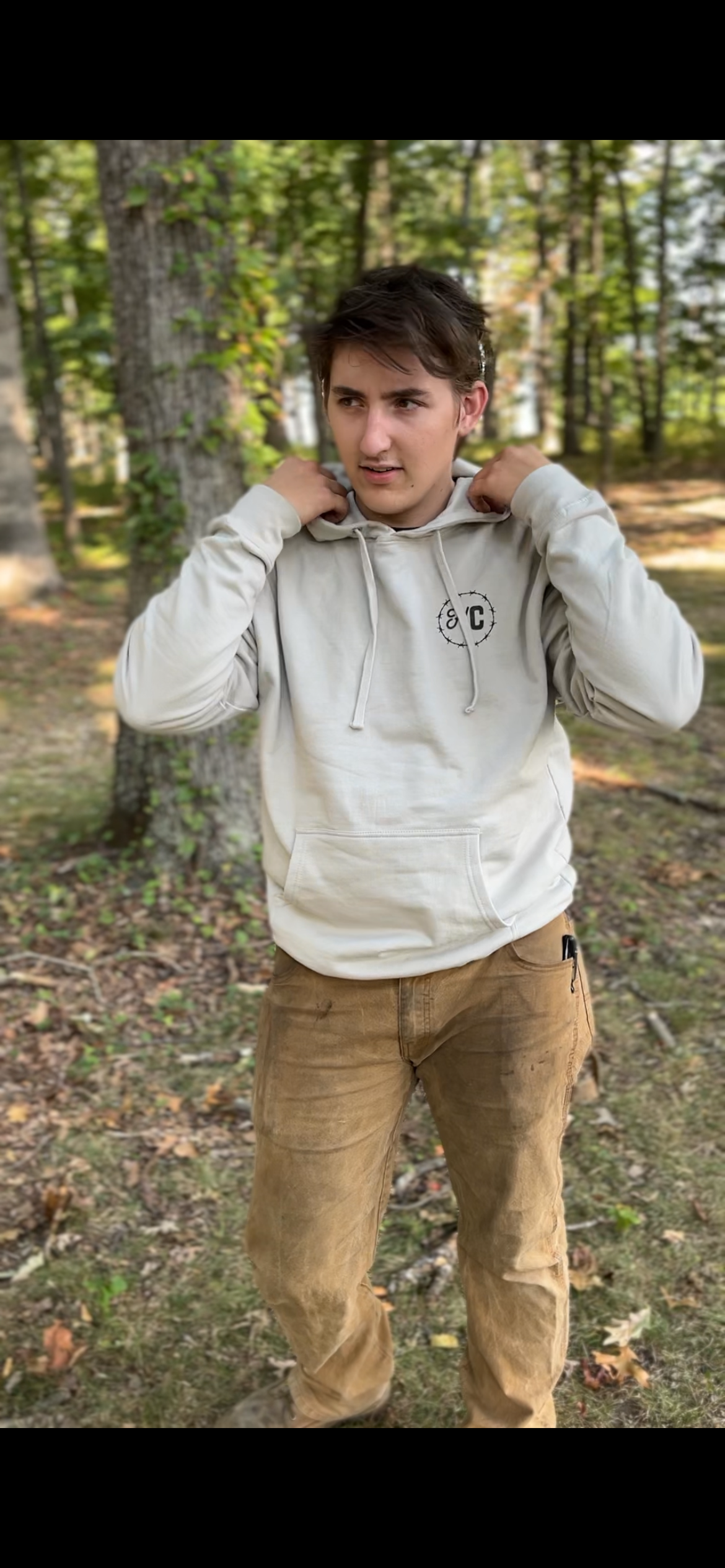 Not daddy’s money hoodie