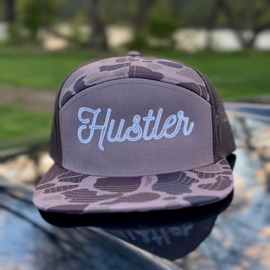 Camo hustler hat